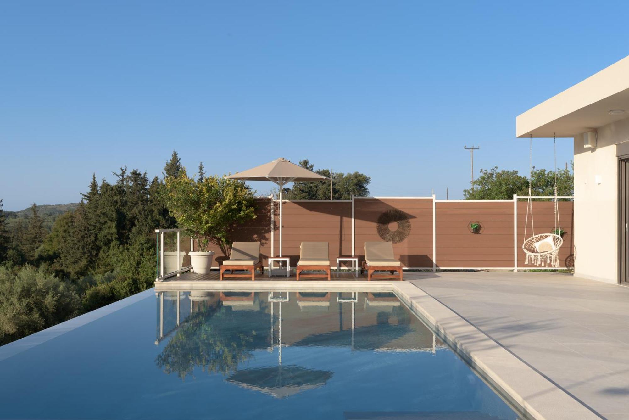 Reflection Villa, With Heated Pool, Close To Sea, By Thinkvilla Chania  Zewnętrze zdjęcie